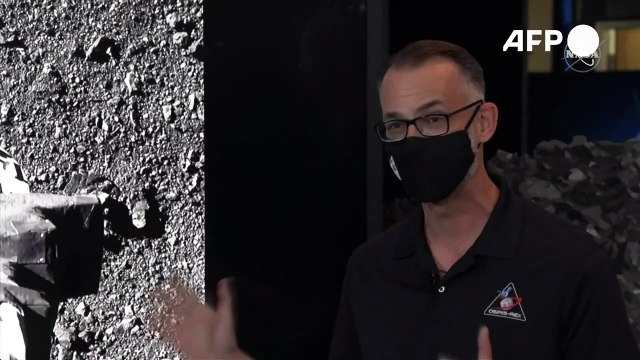 Osiris-Rex armazena com sucesso amostras