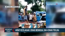 Kecelakaan Maut Mobil Sedan dan Angkutan Umum, 3 Orang Meninggal Di Tempat