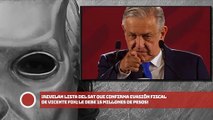 ¡Revelan lista del SAT que confirma evasión fiscal de Vicente Fox; le debe 15 millones de pesos!