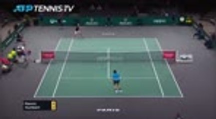 Raonic saves match points in win over Humbert