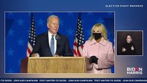 Joe Biden Speaks LIVE on Election Night from Wilmington, Delaware