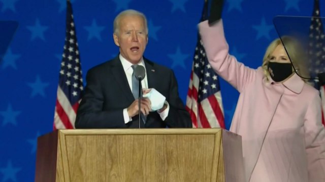 바이든 사실상 승리 선언...트럼프 소송전에 혼란 이어질 듯 / YTN