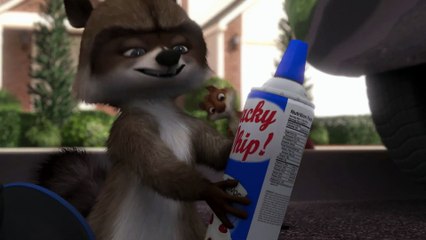 Over the Hedge movie clip - Crazy Squirrel