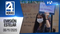 Noticias Ecuador: Noticiero 24 Horas, 06/11/2020 (Emisión Estelar)