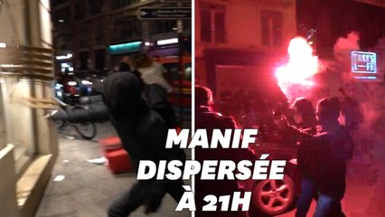 Contre le confinement, 200 personnes ont manifesté à Paris