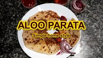 Aloo parata - Stuffed spicy Indian bread