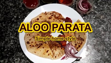 Aloo parata - Stuffed spicy Indian bread