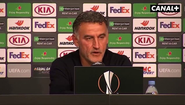 Attaque de Nice : L'émoi de Christophe Galtier après le match de Lille en Ligue Europa