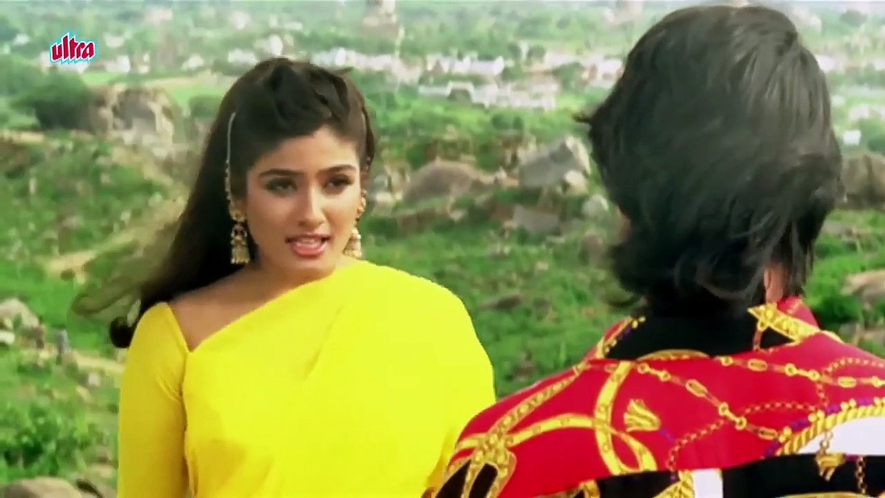 Chaha To Bahut Na Chahe Tujhe / Full Video Song / Saif Ali Khan & Raveena Tandon / Kumar Sanu & Bela / Imtihaan Movies Song / 1080p.