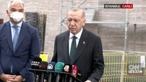 Cumhurbaşkanı Erdoğan'dan yapımı devam Taksim Camisi'nde inceleme | Video