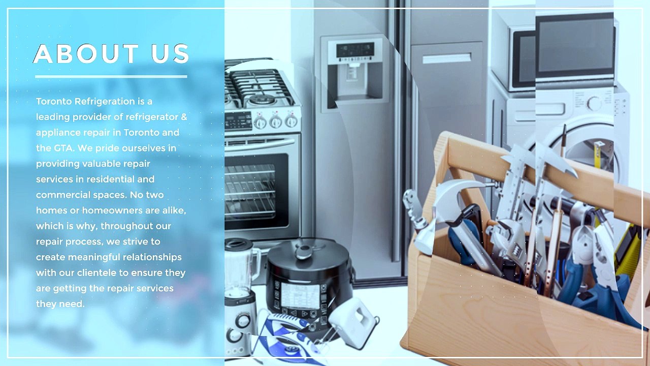 Toronto Appliance Repairs:Professional Residential / Commercial Appliance & Refrigerator Repair Services