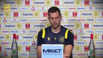 Denis Petric avant FC Nantes - Paris SG