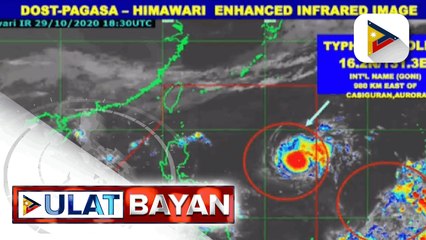 Update sa bagyong #RollyPH