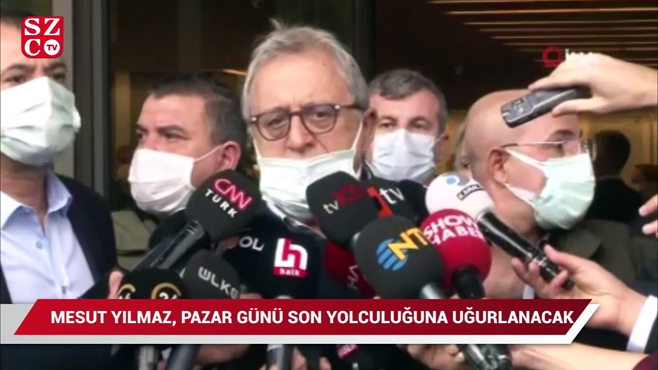 Mesut Yılmaz, Pazar günü son yolculuğuna uğurlanacak