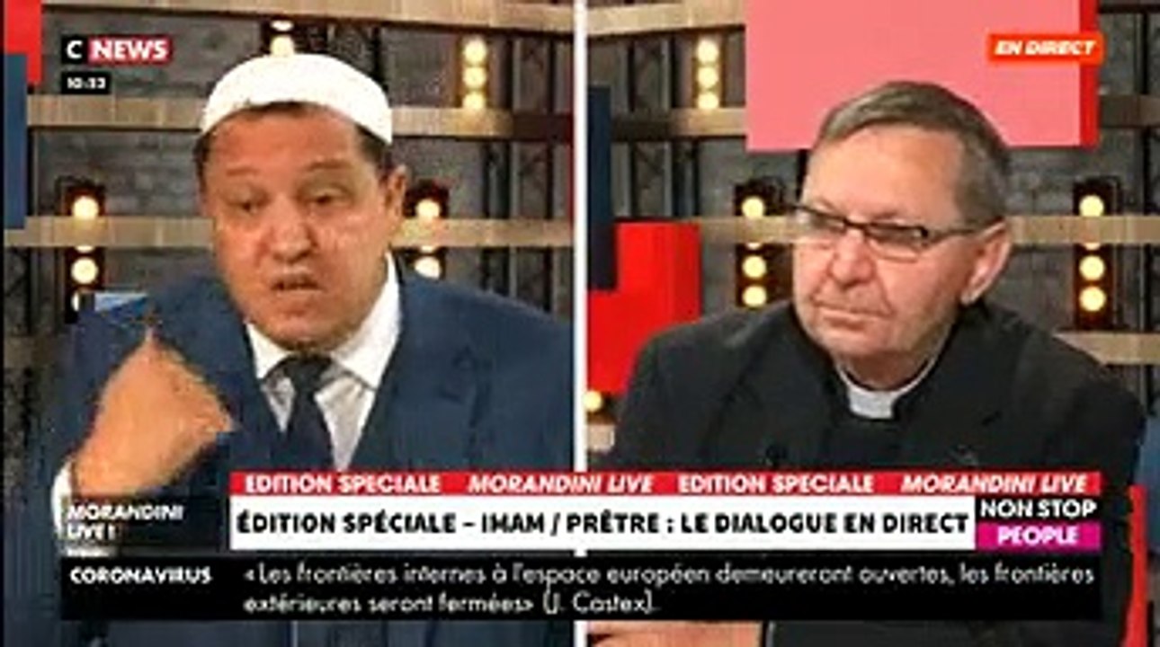 Attentat de Nice - Le dialogue bouleversant entre l'imam de Drancy et le prêtre Viot en direct ce matin dans "Morandini Live"