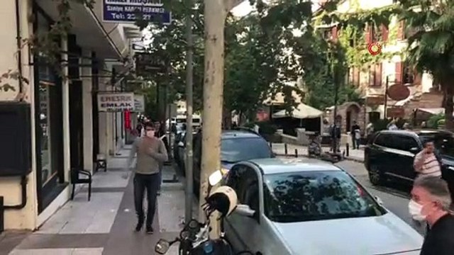 İzmir'de yaşanan 6.6 şiddetindeki deprem anında yaşanan panik böyle görüntülendi