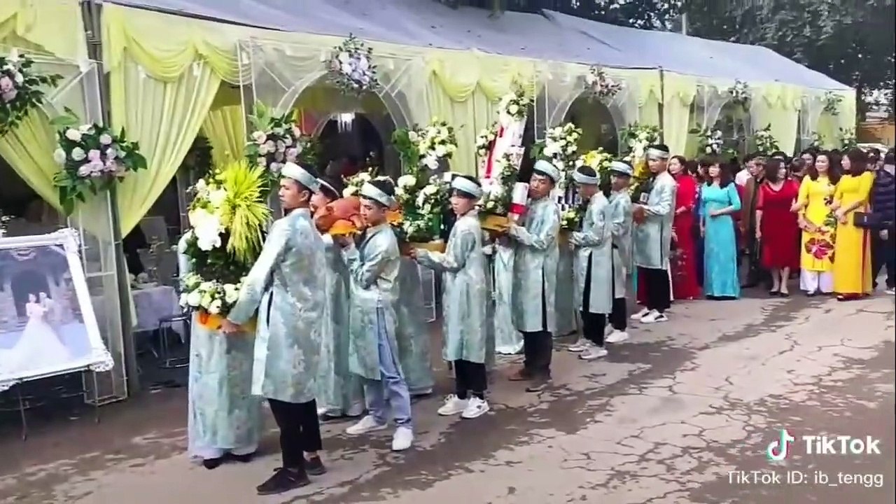 Tik Tok Đám Cưới ✓ Khi Trai Xinh Gái Đẹp Bê Tráp Đám Cưới