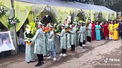 Tik Tok Đám Cưới ✓ Khi Trai Xinh Gái Đẹp Bê Tráp Đám Cưới