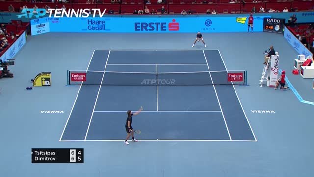 Vienne - Dimitrov élimine Tsitsipas