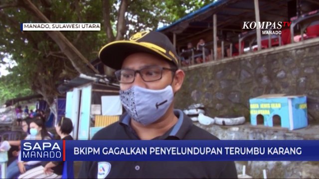 BKIPM Manado Gagalkan Penyelundupan Terumbu Karang