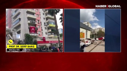 İzmir'de depremin ardından 'küçük çaplı tsunami'