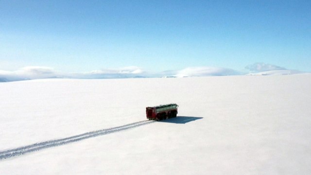 Iceland ‘mega truck’ offers first-hand look at glacier melting accelerated by climate change