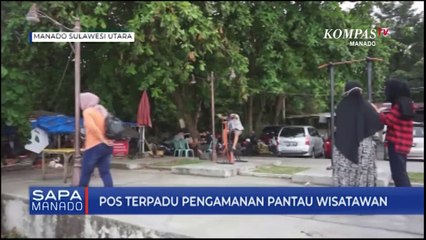 Pos Terpadu Pengamanan Fokus Pantau Wisatawan
