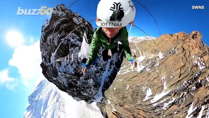 Base Jumpers Brave 3,850ft Ascent Just to Dive Off Perilous Walkway