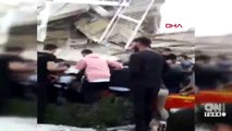 Son dakika... Enkaz altından genç bir kadın sağ olarak kurtarıldı | Video