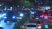 Parisians flee city as lockdown kicks in
