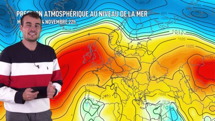 Bulletin météo pour le lundi 2 novembre 2020