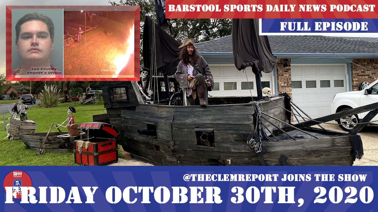 Hard Factor 10/30: Florida Man Friday With Special Guest, Clem!! Leopards Mauling People , Ingenious Janitors, Bulldozing Biden signs, & More!