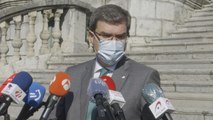 Alcalde Bilbao condena los daños ocasionados por los 'negacionistas'