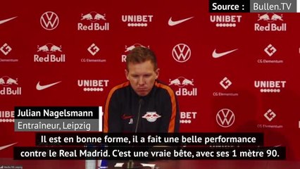 6e j. - Nagelsmann : "Thuram est une vraie bête, avec un bon instinct de buteur"