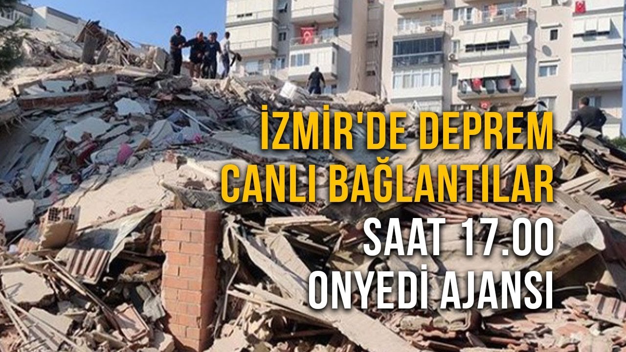 İzmir'de Deprem