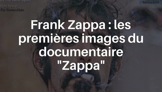 Frank Zappa : les premières images du documentaire Zappa
