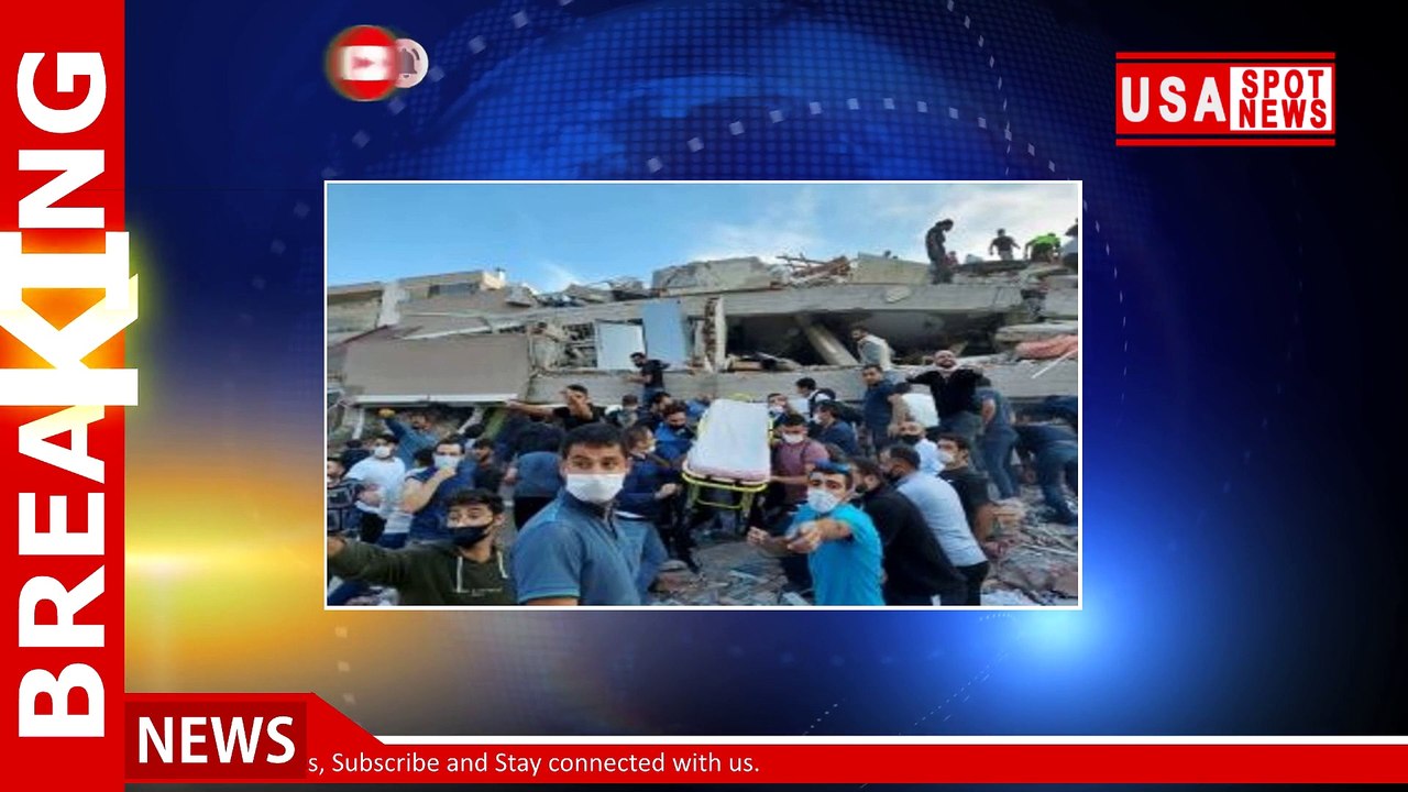 Strong earthquake topples buildings in Turkey, shakes parts of Greece