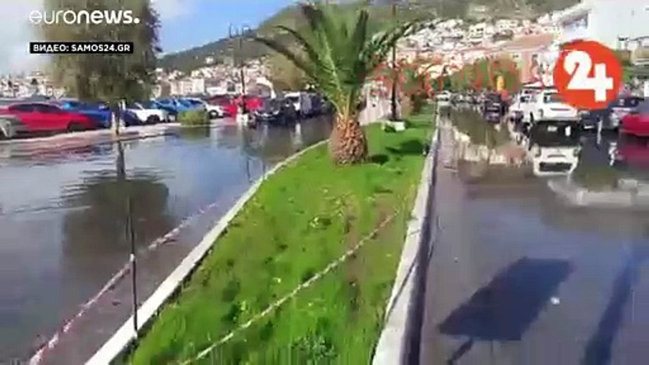 В Эгейском море произошло мощное землетрясение