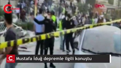 Bornova Belediye Başkanı Mustafa İduğ depremle ilgili konuştu