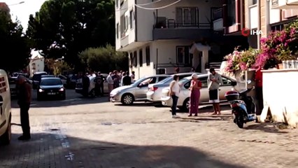 Didim’de iki binada hasar oluştu