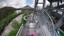 Area 47 Kamikaze (Waterslide) POV Onride