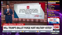 Trump's attacks on mail-in ballots could affect military votes