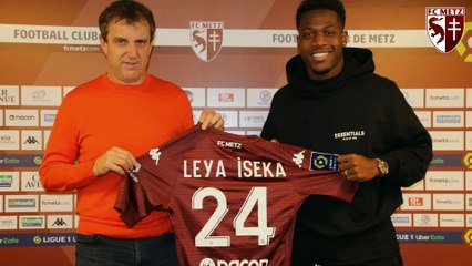Les premiers mots messins d'Aaron Leya Iseka !