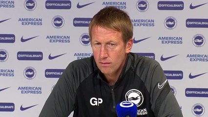 "We have to believe that we can win any game" Graham Potter on Brighton's Spurs challenge