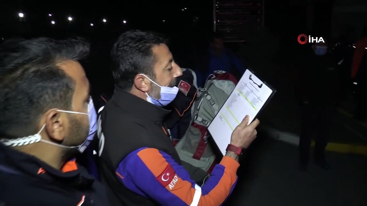 Erzurum’dan AFAD ekipleri İzmir’e hareket etti