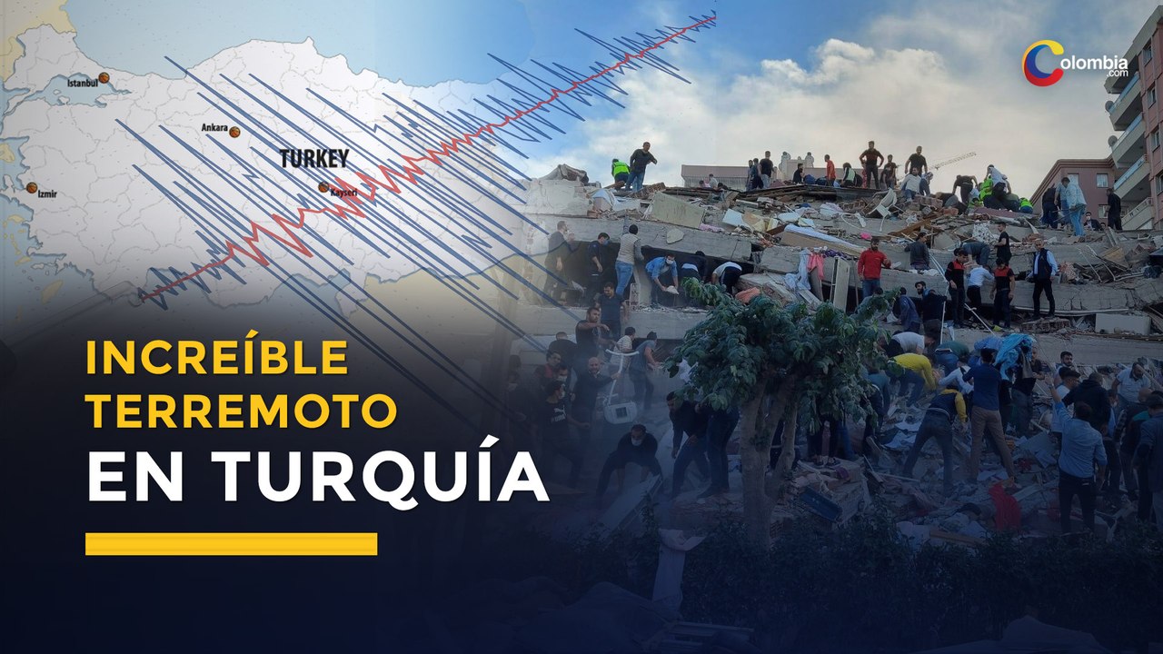 Turquía | Terremoto de 6,8 grados derribó varios edificios en Esmirna