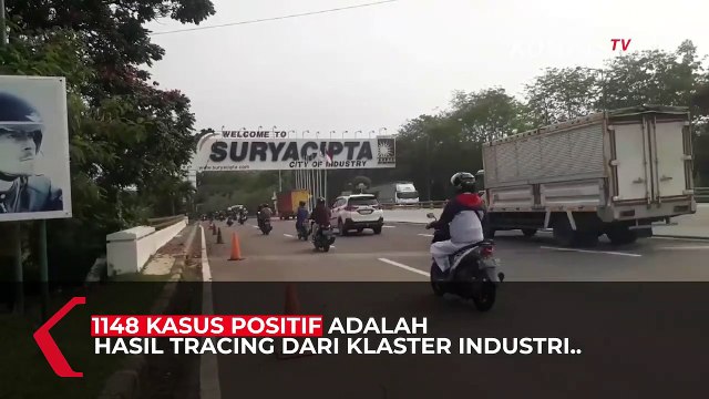 Penyebaran Covid-19 Klaster Industri di Karawang Terus Bertambah