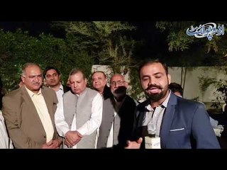 NA154 Main PMLN Kay Candidates Ki Jeet Ka Sharjah Main Jashan, Secertary Ghulam Mustafa Se Guftagu