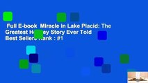 Full E-book  Miracle in Lake Placid: The Greatest Hockey Story Ever Told  Best Sellers Rank : #1