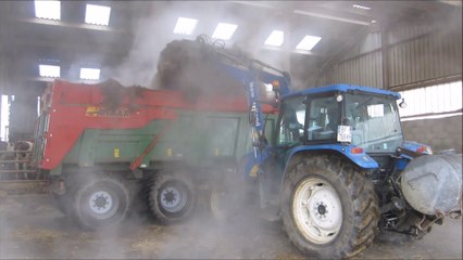 Curage du fumier condition humide